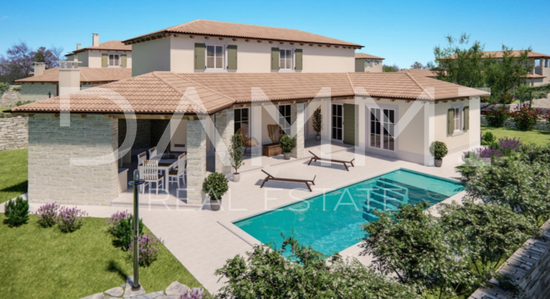 ISTRIEN, KANFANAR - NEU GEBAUTE VILLA MIT POOL